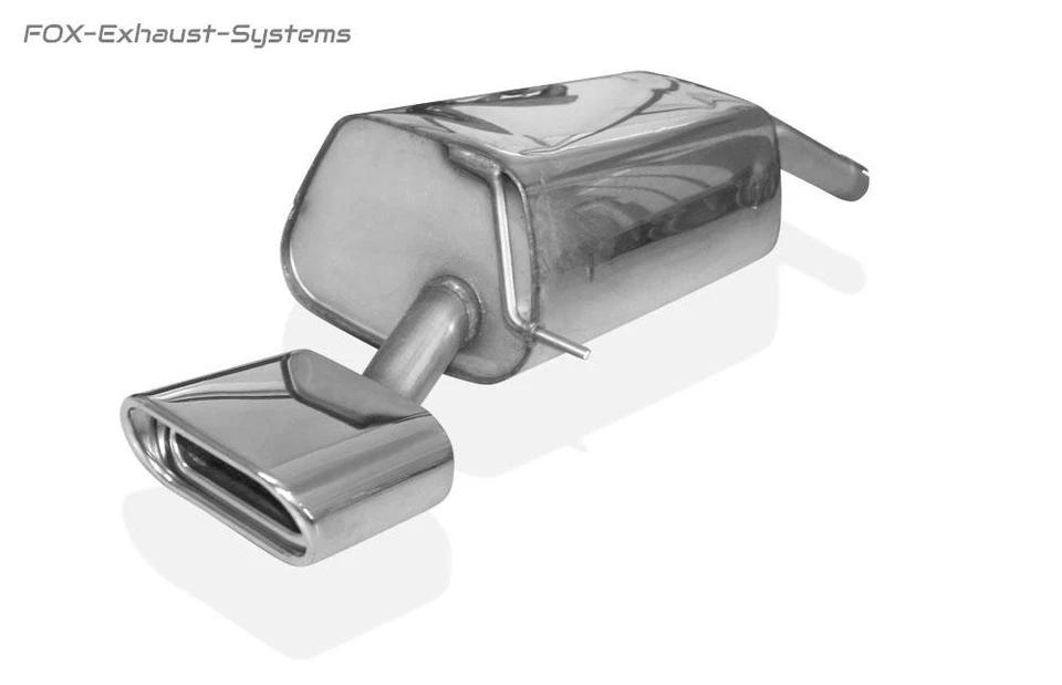 Scarico Sportivo Mazda 2 Tipo DY Anno 03-07 150x70mm Piatto Ovale - Immagine 4 di 4