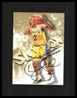 1998-99 Derek Fisher Auto SkyBox Premium Autographics Los Angeles Lakers