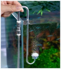 Aquarium Stainless Steel CO2 Diffuser Atomizer with Integrated Check Valve fo...
