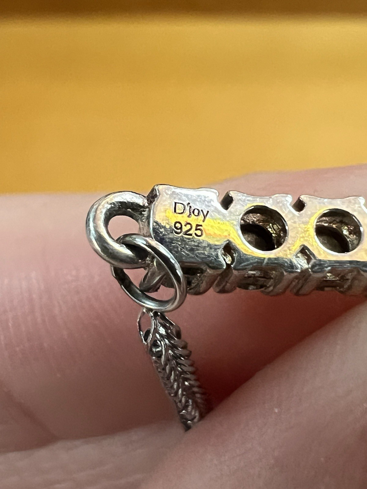 Djoy D'Joy Sterling Silver Rainbow Rhinestone Cin… - image 8