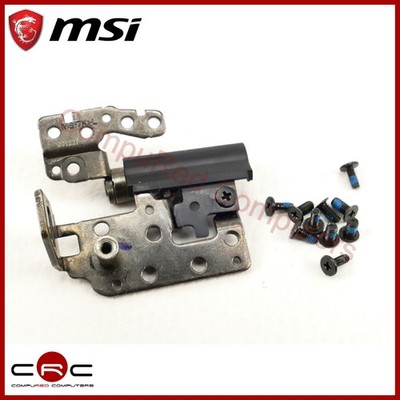 MSI GE76 GP76 (MS-17K2) Scharnier links mit Schrauben Hinge left E2M-7K10113-G60