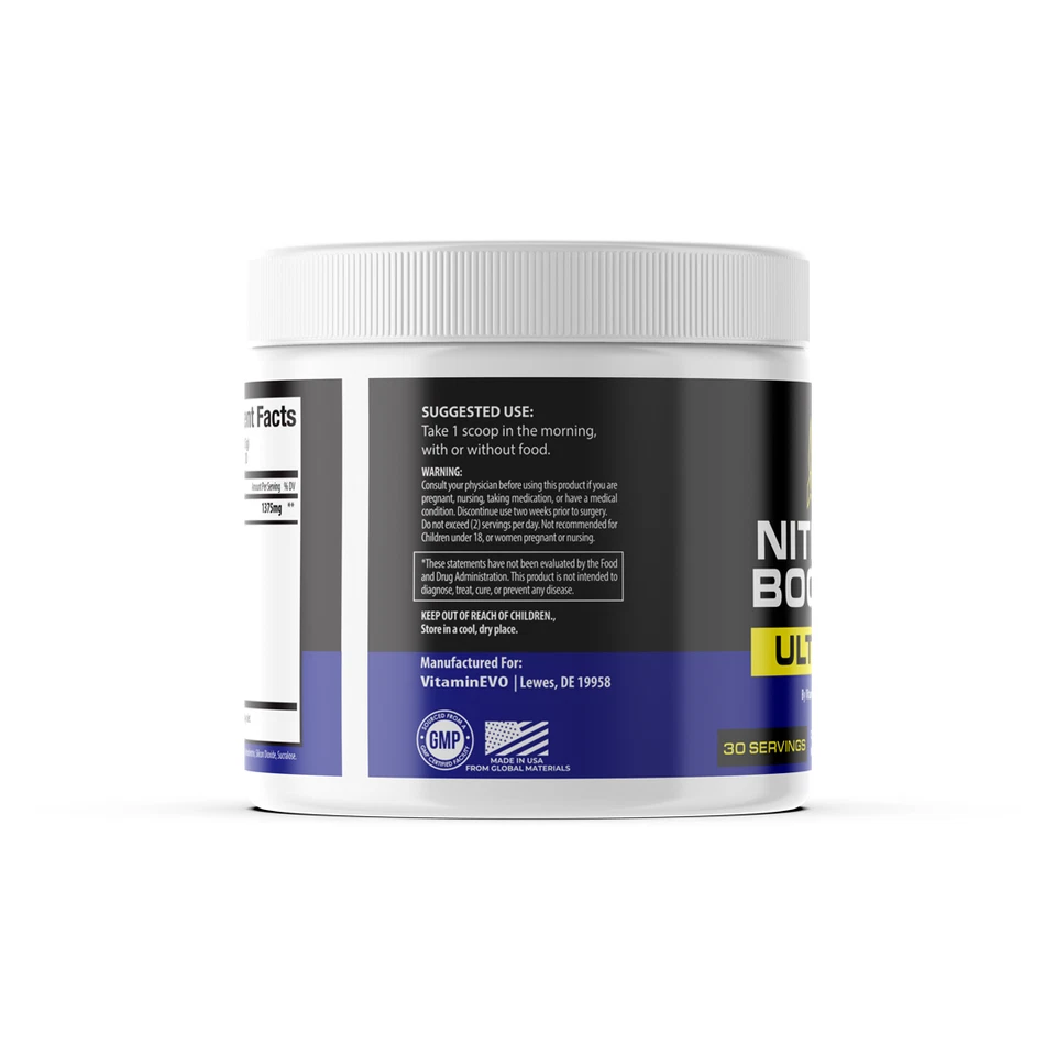 (Paquete de 2) Nitric Boost Ultra Powder for ed, Nitric Boost Ultra Men (60 porciones) Foto 3 de 3