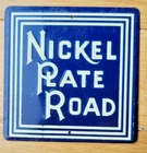Vintage 1950’s Post Cereal Premium “Nickel Plate Road” Railroad Tin Sign