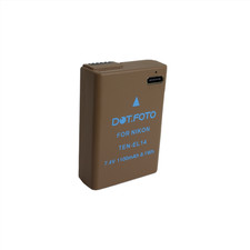 EN-EL14a USB-C Battery for Nikon D3400 D3500 D5300 D5500 D5600, P7700, P7800