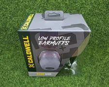 Caldwell Passive Low Pro 24NRR Over the Head Adult Earmuff, Gray/Black - 1103305