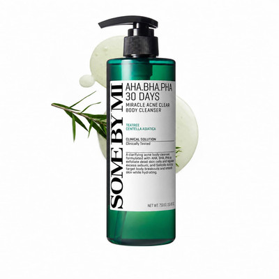 AHA BHA PHA 30 Days Miracle Acne Clear Body Cleanser (Body Wash Big Size - Pack 