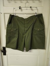 Vintage Boy Scouts America Cargo Shorts Mens Size 44 Green Official Uniform USA