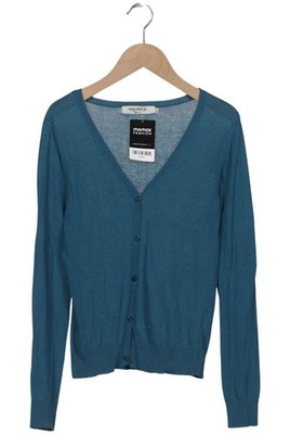nice things Strickjacke Damen Cardigan Jacke Gr. S Baumwolle Türkis #pe667dr