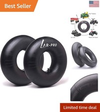 2-Pack 13x4.00-6 Heavy Duty Inner Tubes with Safety Seal for Garden Tools