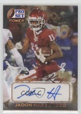 2021 Leaf Pro Set Power Campus Kings Auto Jadon Haselwood #CK-JH1 Auto 0wp8