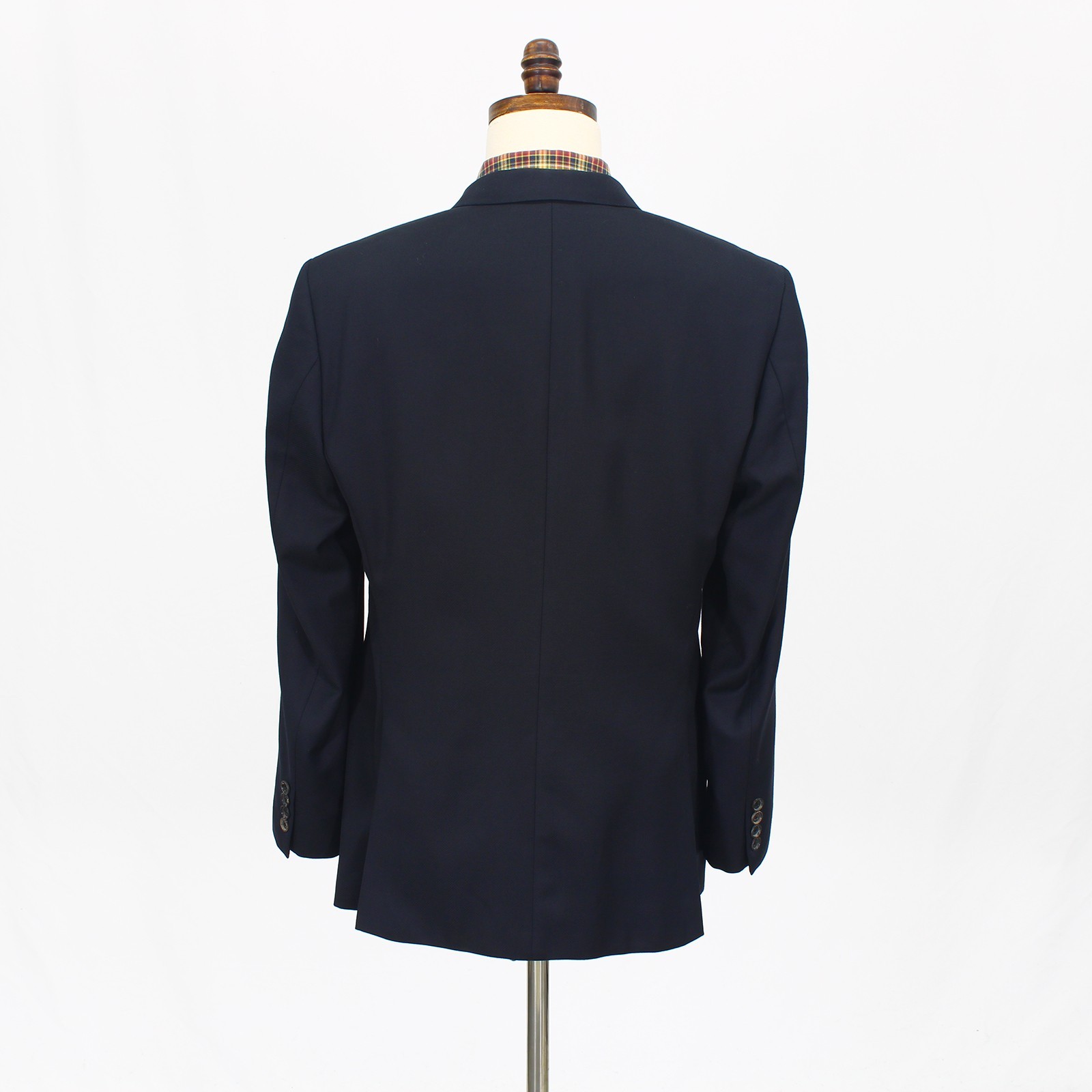 Hugo Boss 42R Navy Sport Coat Blazer Jacket Solid 2-Button Wool thumbnail 7