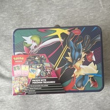 Pokémon Treasures Collectors Edition Tin Box - Lucario & Gardevoir