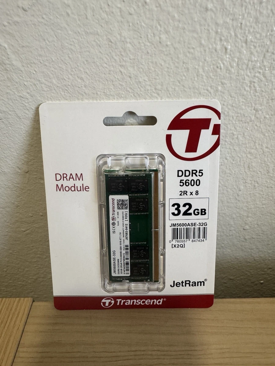 Transcend SO-DIMM Computer Memory (RAM) for sale | eBay
