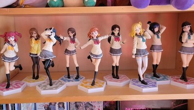 Love Live! Sunshine!! SSS Figures (Uniform) Character 9-set (full collection)
