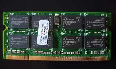 PNY Notebook Memory - 2 GB PC6400 DDR2 800 SODIMM 200 pin
