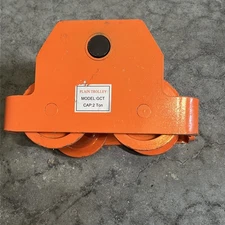 Manually Trolley 2 Ton, Steel Push Beam Trolley, Plain Trolley Crane 65-190mm