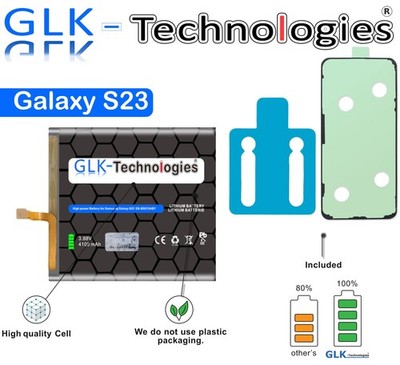 GLK für Original Samsung Galaxy S23 Akku Batterie EB-BS912ABY 2026 B.j Ohne Set