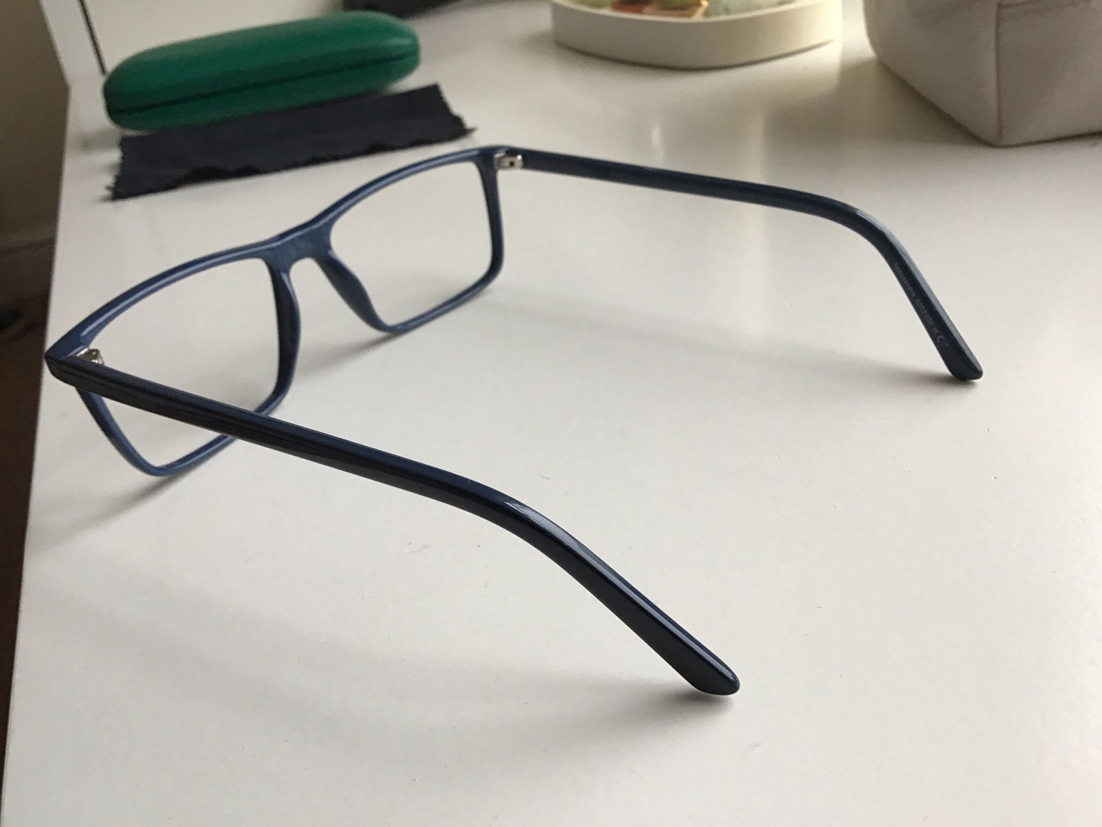 Specsavers Liam 30690141 Blue/Black Rectangle Full Rim Eyeglasses ...