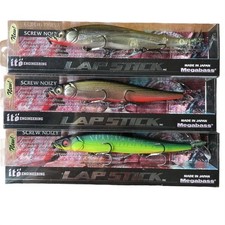 Megabass LAP STICK Unopened Set of 3 Fishing Lures JDM