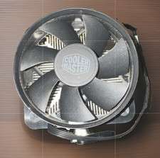 Cooler Master CPU Fan - Aluminum Heat Sink  Fan w/4-Pin Connector