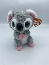 TY 6" KATY KOALA BEANIE BOOS BOO PLUSH TOY CHARITY BEAR AUSTRALIA WIRES NWT