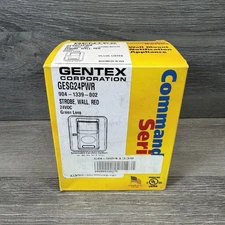 GENTEX GESG24PWR Signaling Appliance w/ Green Lens New in Box