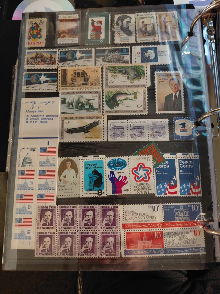 Coleção de selos vintage. Raro! Leia a descrição. Estado perfeito. - Imagem 3 de 4