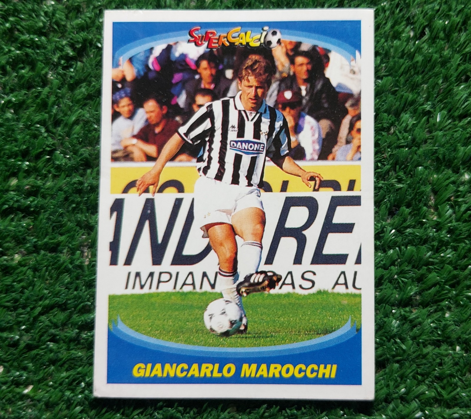 FIGURINA CALCIATORI PANINI SUPERCALCIO 1995/96 JUVENTUS N°179 MAROCCHI 95/96 ⚽️