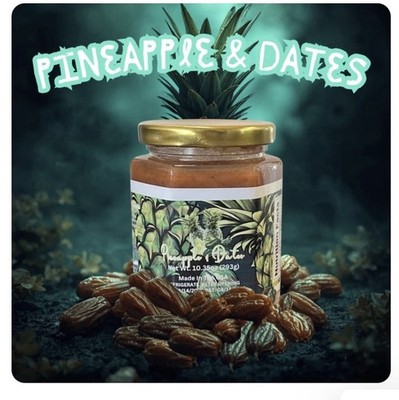 No Added Sugar Pineapple And Dates Jalapenos And Mini Peppers Treat