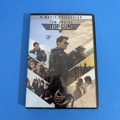 New! Top Gun + Top Gun: Maverick: 2-Movie Collection (DVD) Sealed Tom Cruise