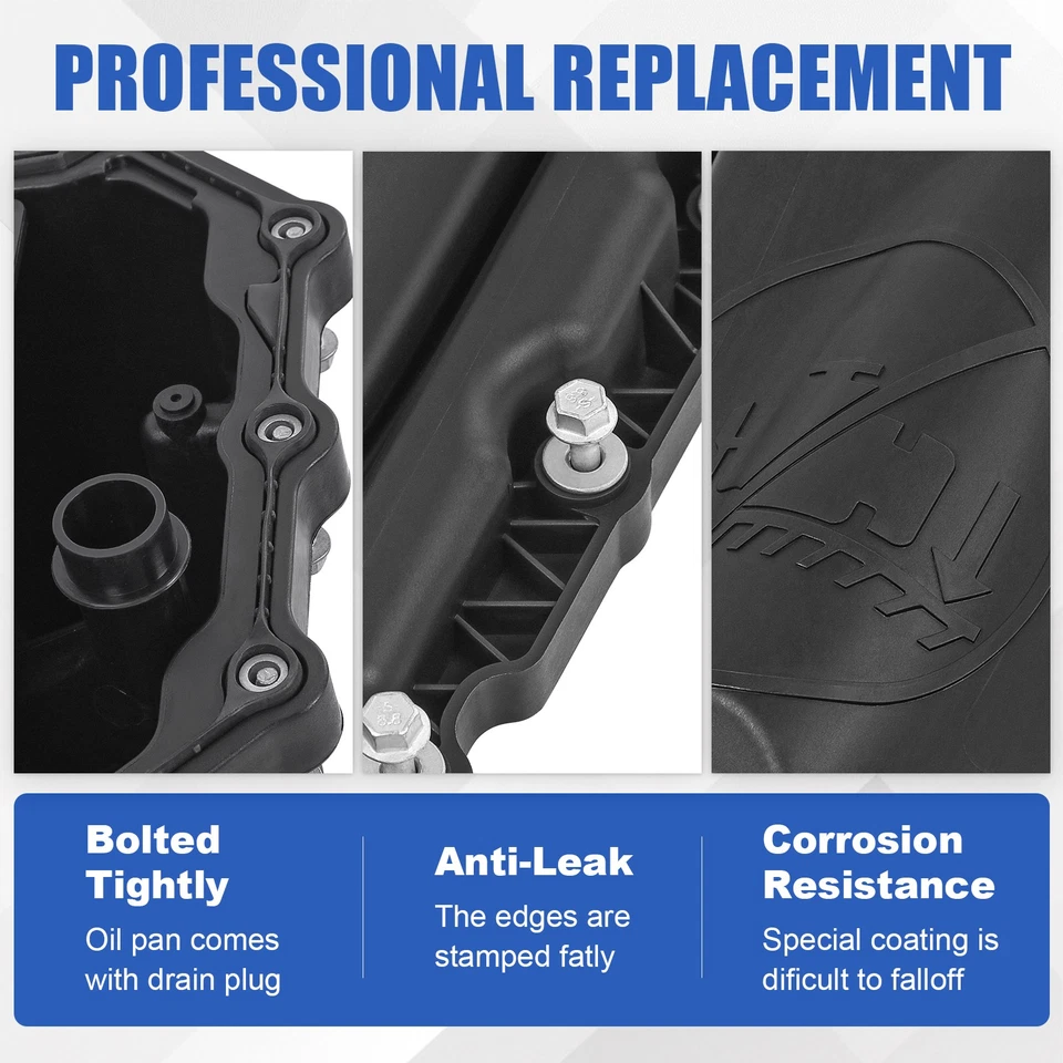 Pan de aceite del motor 53022343AL para Jeep Grand Cherokee/Dodge Durango 2011-2015 5,7 L Foto 4 de 4