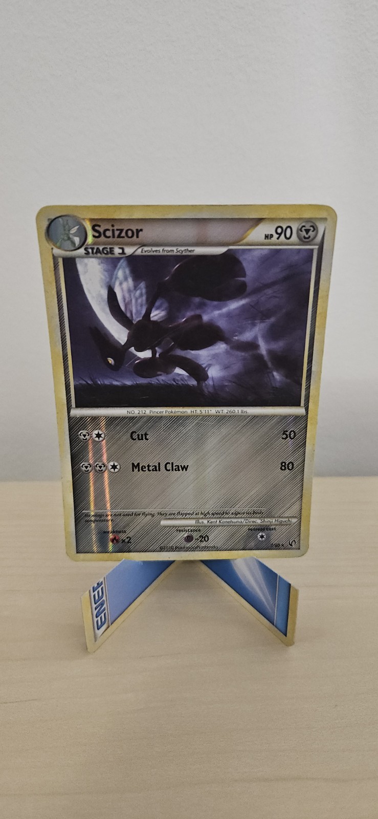 Scizor 7/90 Undaunted Reverse Holo 2010