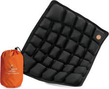 Inflatable Seat Cushion for Airplane  Travel   Portable Inflatable Pad with Bui