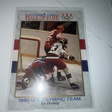 1991 Impel U.S. Olympic Hall of Fame 1980 U.S. Olympic Hockey Team #68 USA