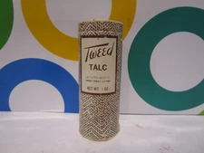 LENTHERIC ~ TWEED PERFUMED TALC ~ 1 OZ