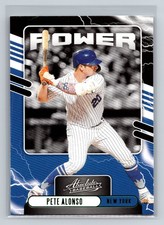 2021 Panini Absolute - Pete Alonso #PO-7 - Power Green