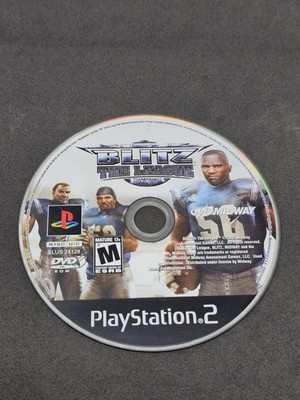 Blitz: The League (Sony PlayStation 2, PS2) Disc Only Refinished Disc Tested