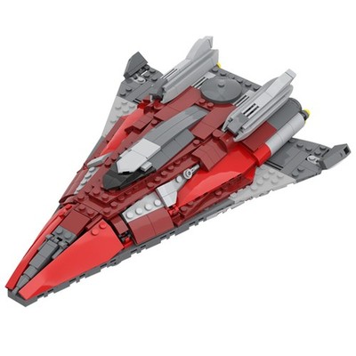 Modubrix Moc Building Blocks S Fer-De-Lance elite dangerous Sets Bricks Toy Kits