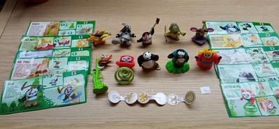 Komplett Satz Kunfu Panda 3 mit Allen Bpz Top