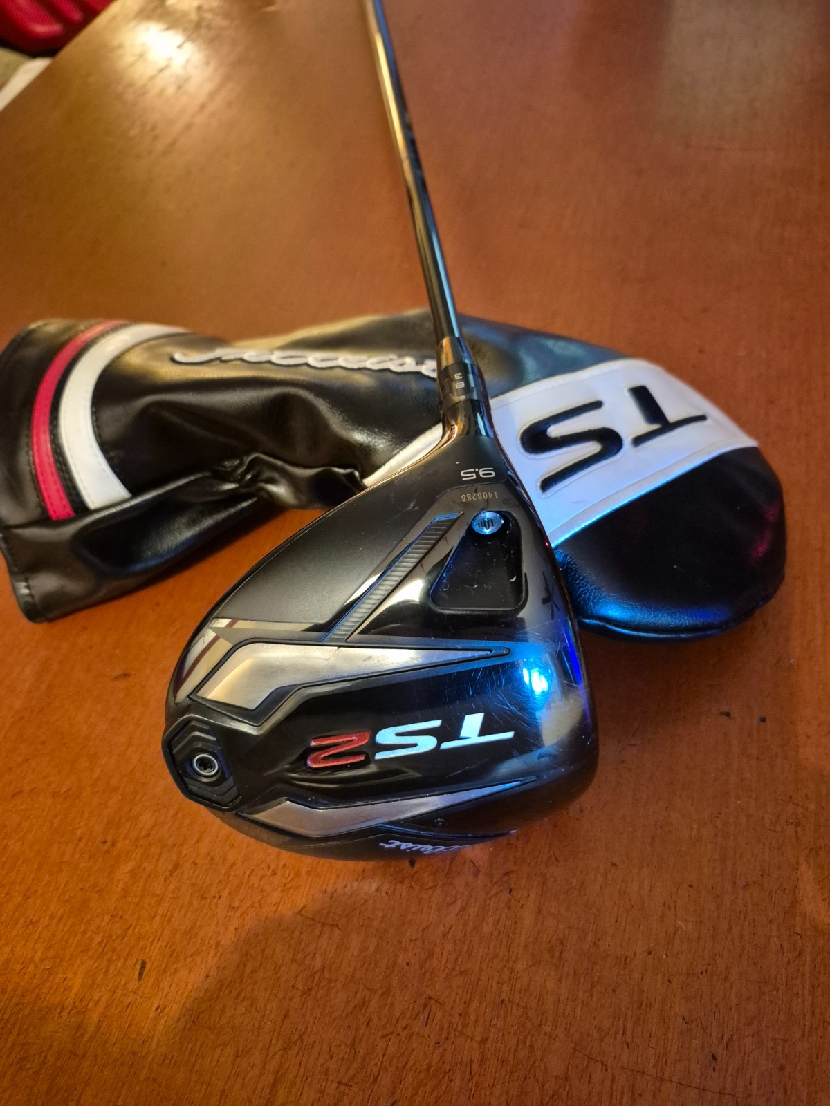 EXCELLENT Titleist TS2 Driver LH w TENSEI AV 55 STIFF & GP TOUR VELVET GRIPS