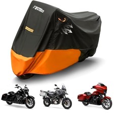 Motorcycle Cover for Harley Davidson Touring Motorcycle Cover 108" - Side Box