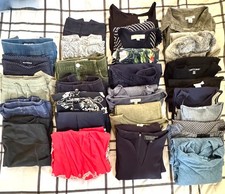 Lot of 27 Piece Women Size M Clothing Resellers Bundle Closet Clean Out Mixed