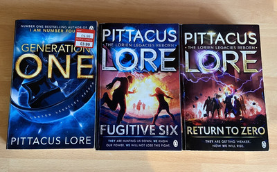 Pittacus Lore. Lorien Legacies Reborn.Generation One.Fugitive Six.Return to Zero
