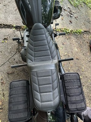Le Pera Tailwhip Track Pleat Seat fits 2018-2025 Harley Softail