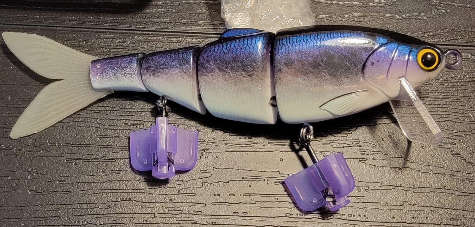 Hill Country Swimbaits Lonestar Crankdown Custom Resin Swimbait - Image 2