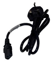 Power Cord UK Plug to IEC C13