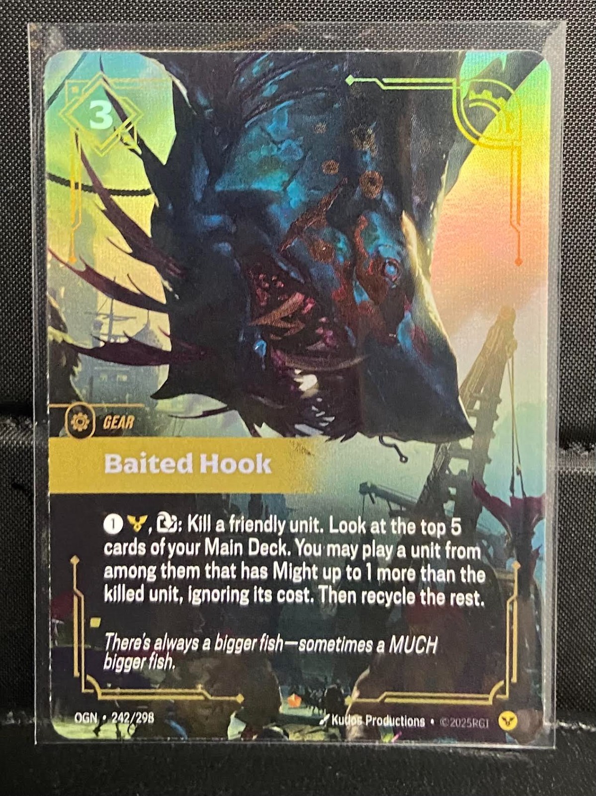 Riftbound - Baited Hook - Gear - Origins 242/298 - English