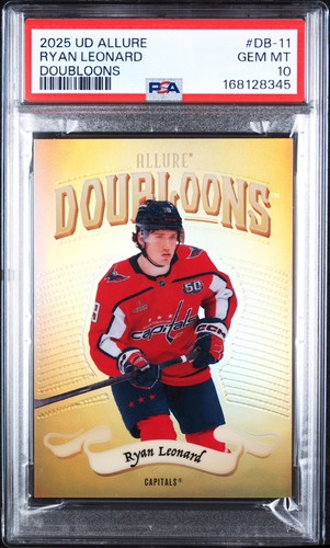 Ryan Leonard #DB-11 2025 Upper Deck Allure Doubloons card