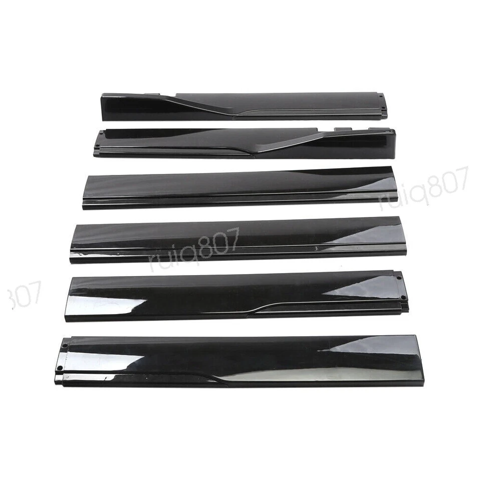 For Subaru Forester 86.6'' Side Skirt Extension Splitter Rocker Panel Lip Glossy - Изображение 4 из 4