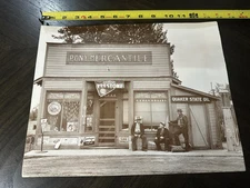 Gas Station General Store Pump Snapshot Paper Stock 14" X 11"